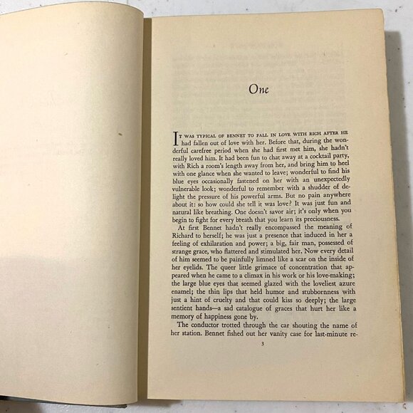 Woman in Love Hardcover Lucy Cores Romance Novel Fiction Vintage Book BCE - Picture 8 of 10